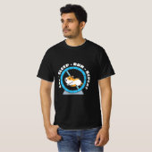 T-shirt Hamster Manger Dormir Courir Répéter (Devant entier)