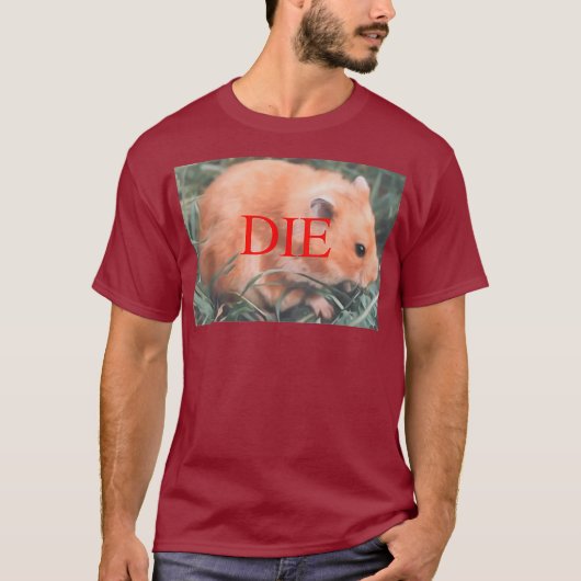 T-shirt Hamster Menace de Mort - Die Hamster (Devant)