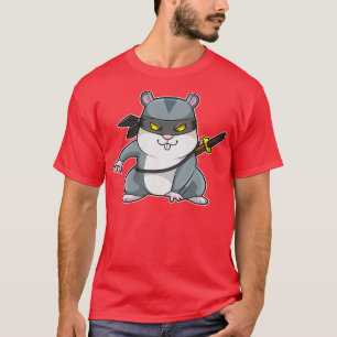 T-shirt Hamster Ninja Martial Arts