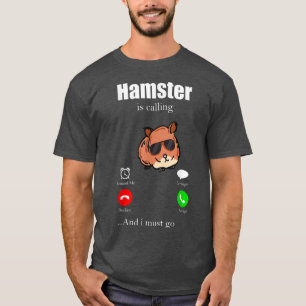 T-shirt Hamster Nocturne Omnivore Guinée Rodent