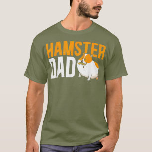 T-shirt Hamster Papa Fête des pères Rodent Hamster Petit a