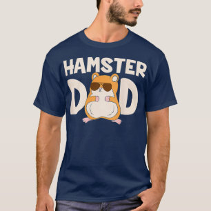 T-shirt Hamster Papa Funny Hamster Amant Père Mens