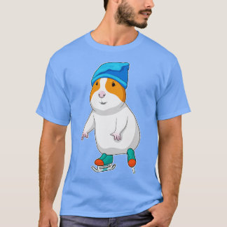 T-shirt Hamster Patinage sur glace Patinage sur glace Pati