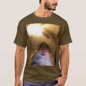T-shirt Hamster Staring À Camera Meme (Devant)
