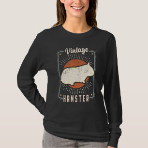 T-shirt Hamster Vintage Rétro Classique Amour Animal 1