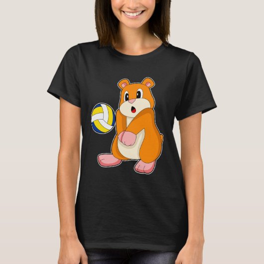 T-shirt Hamster Volleyball (Devant)