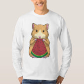 T-shirt Hamster with Watermelon (Devant)