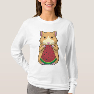T-shirt Hamster with Watermelon
