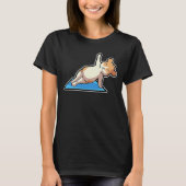 T-shirt Hamster Yoga Poses Sport Gymnastics Ohm Heartbeat (Devant)