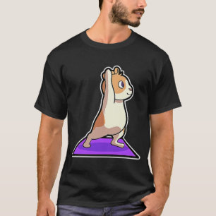 T-shirt Hamster Yoga Poses Sport Gymnastique Ohm Heartbeat