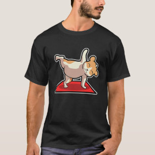 T-shirt Hamster Yoga Poses Sport Gymnastique Ohm Heartbeat