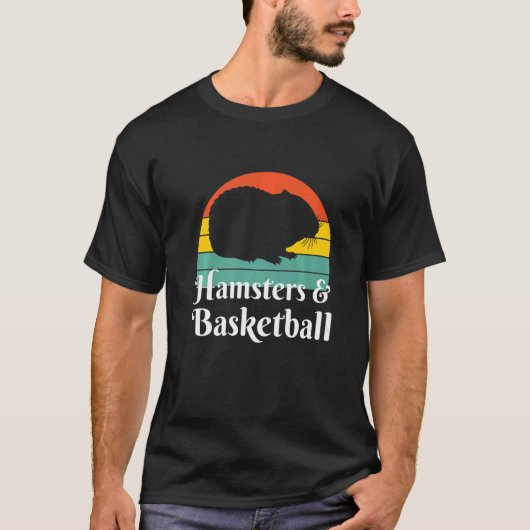 T-shirt Hamsters Et Basket (Devant)