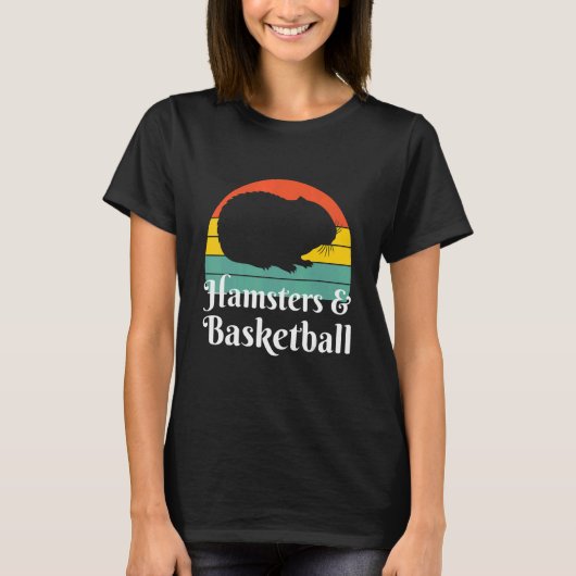 T-shirt Hamsters Et Basket (Devant)