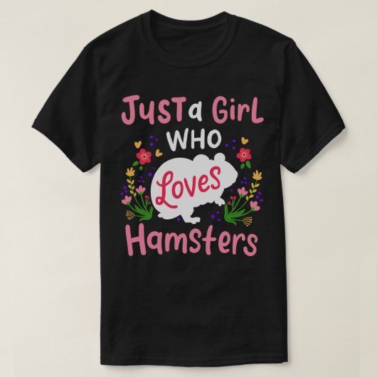 T-shirt Hamsters Hamster Lover 2 (Design devant)