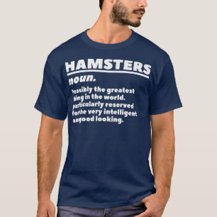 T-shirt Hamsters Noun Definition Guinea Pig Hamster Lover 