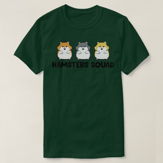 T-shirt Hamsters Squad Love Hamsters (Design devant)