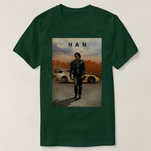T-shirt Han Lue Mazda RX 7 Légendes (Design devant)