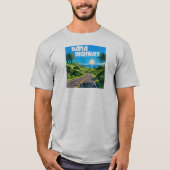 T-shirt Hana Highway Maui Hawaii Paysage (Devant)