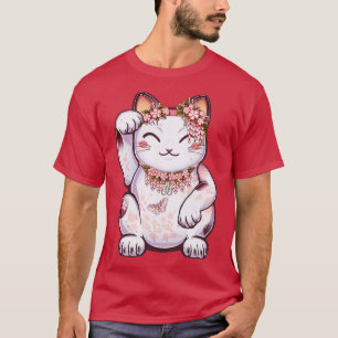 T-shirt Hanami Maneki Neko Shun
