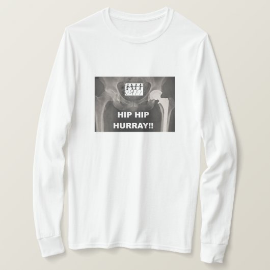 T-shirt Hanche de hanche Hurray- Congrats sur le (Design devant)