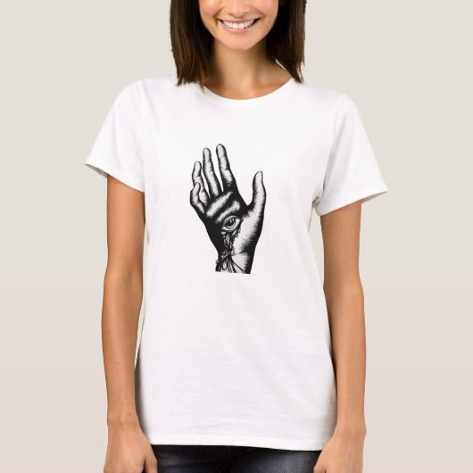T-shirt Hand eye Tee (Devant)