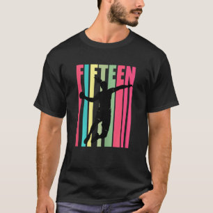 T-shirt Handball 15e anniversaire Girls Player Team Motiva