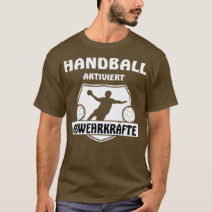 T-shirt Handball active défense poser ballon sport