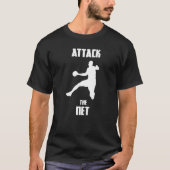T-shirt Handball Attack the Net (Devant)