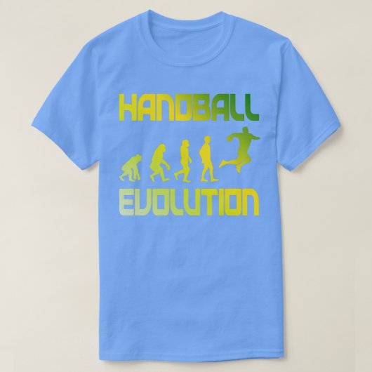 T-shirt Handball Evolution Player Circle Runroom Back room (Design devant)
