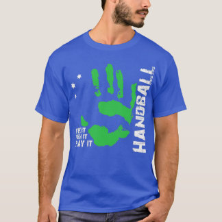 T-shirt Handball Feel it touch it play it 12