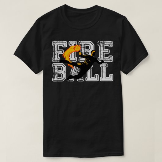 T-shirt handball fireball power punch (Design devant)