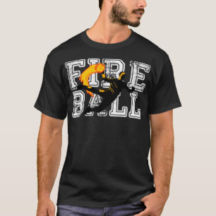 T-shirt handball fireball power punch