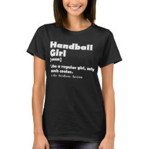 Handball Girl Funny Dictionary Définition