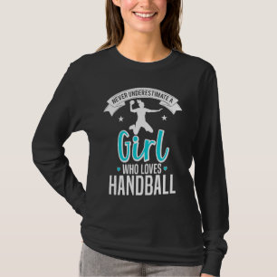 T-shirt Handball Girl Sport Femme Ball Jeu