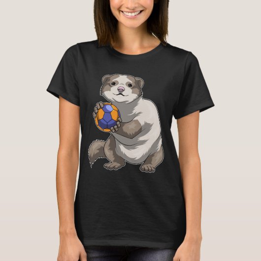 T-shirt Handball joueur de Ferret (Devant)