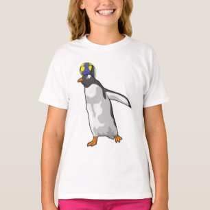 T-shirt Handball joueur de pingouin Handball