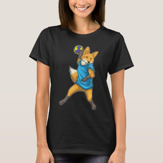 T-shirt Handball joueur Fox (Devant)