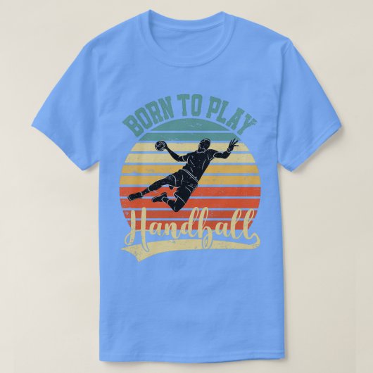 T-shirt Handball Player Circle Runner Retour chambre 15 (Design devant)