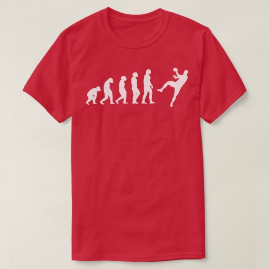 T-shirt Handball Player Evolution 1 (Design devant)