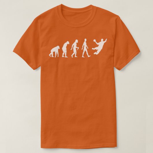 T-shirt Handball Player Evolution 1 (Design devant)