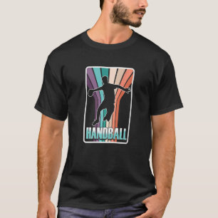 T-shirt Handball Player Handaller Ball Sports Team Court