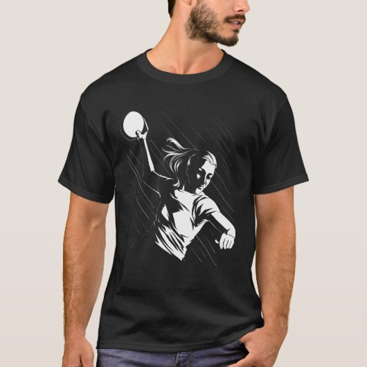 T-shirt Handball Player Handball Ball Outfit Handball Live (Devant)