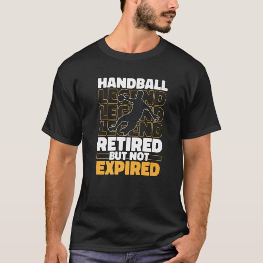 T-shirt Handball Retired Sport  Handball (Devant)