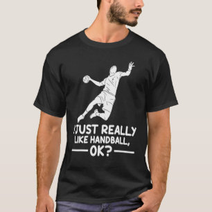 T-shirt Handball Sports J'Aime Vraiment Handball Ok