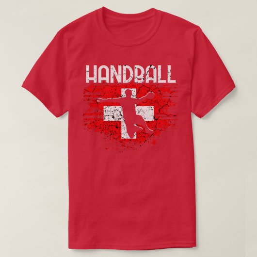 T-shirt Handball Suisse (Design devant)