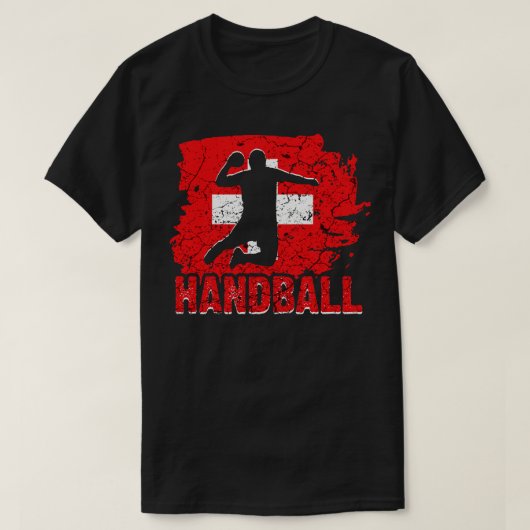 T-shirt Handball Suisse 5 (Design devant)