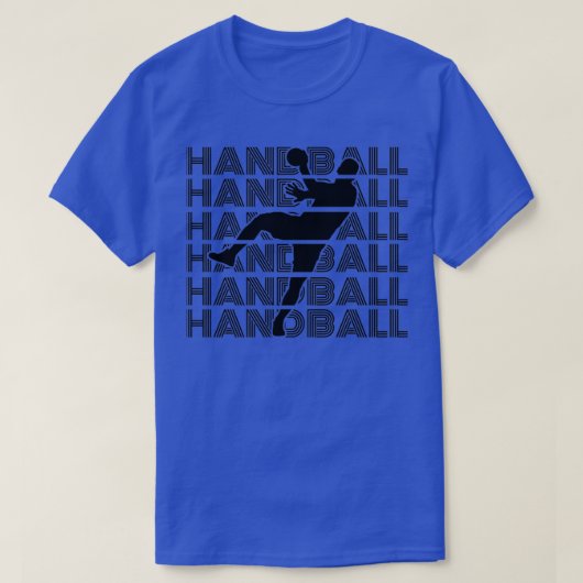 T-shirt Handballer Handballer Handballspieler Handball (Design devant)