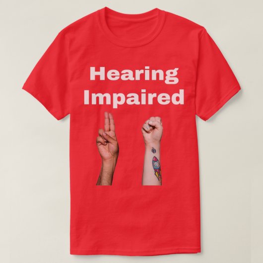 T-shirt Handicap auditif 3 1 (Design devant)