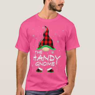 T-shirt Handicap Buffalo Plaid Matching Family Christma