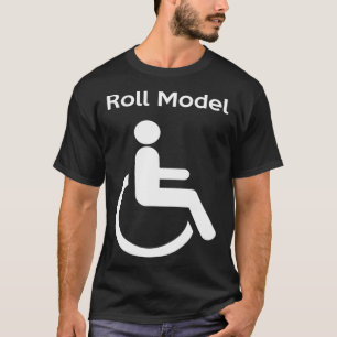 T-shirt Handicap du modèle de rôle désactivé
